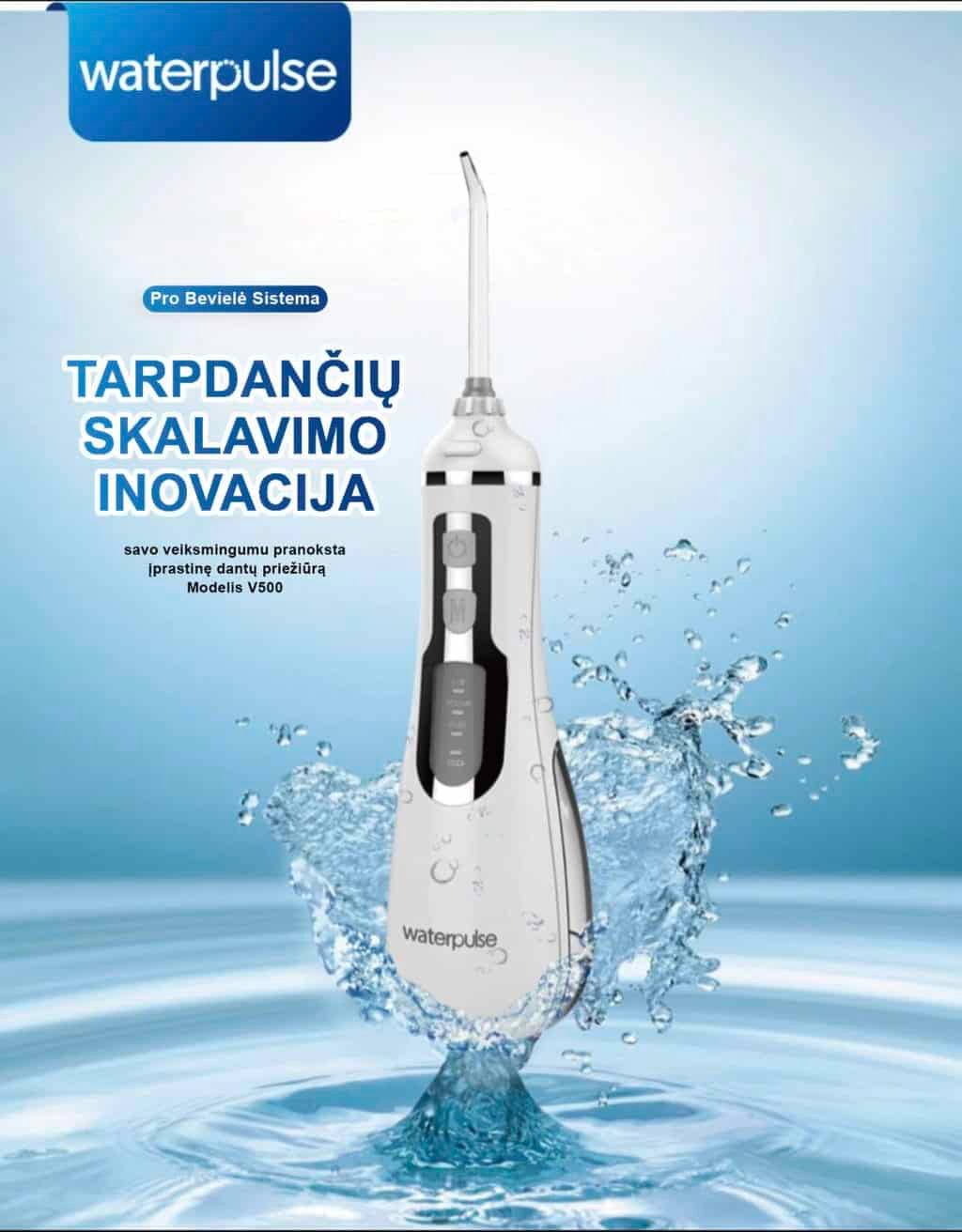 Irigatorius Waterpulse V500 - WeSmile.lt