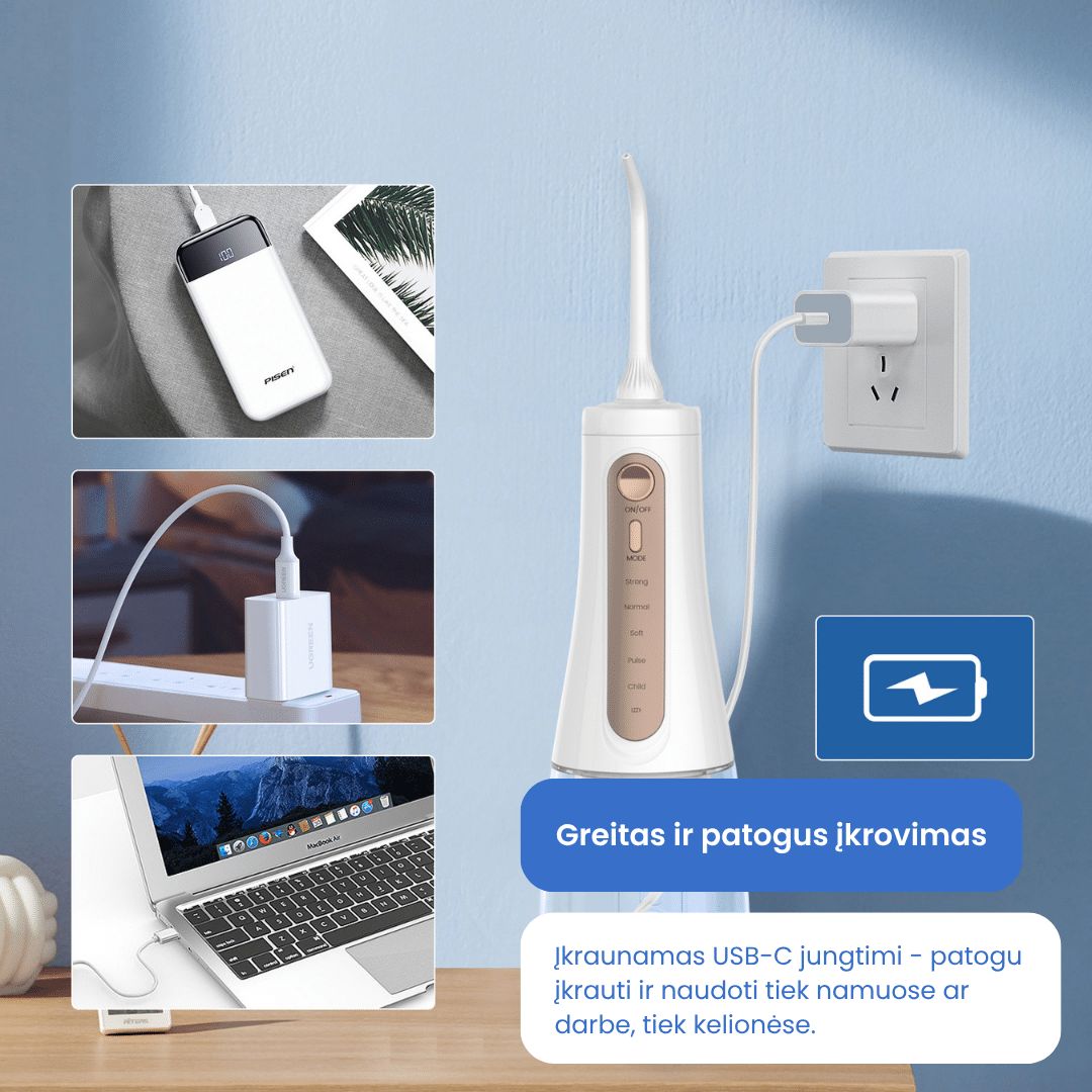 Burnos irigatorius Wesmile ClearWash - Image 5