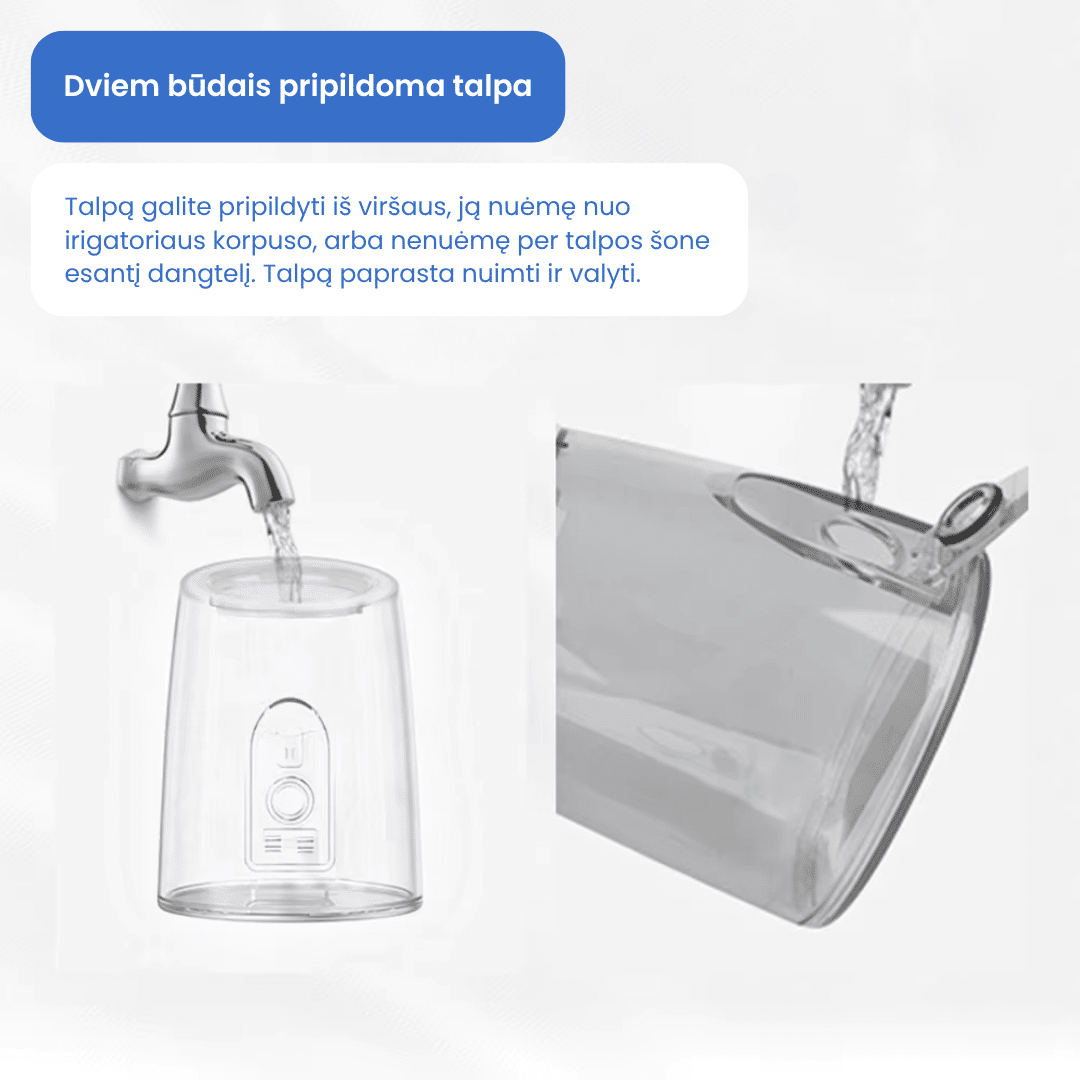 Burnos irigatorius Wesmile ClearWash - Image 7