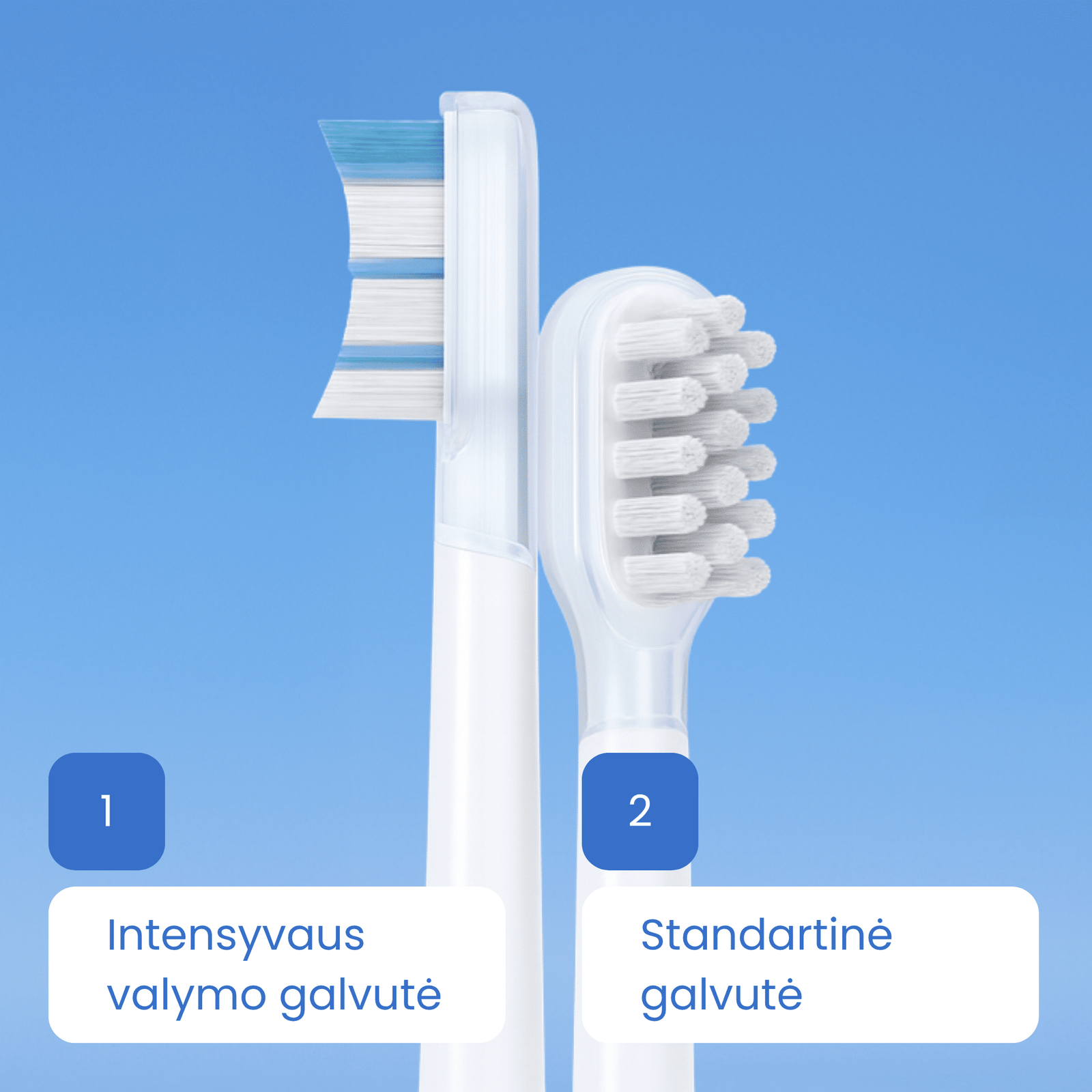 Elektrinis dantų šepetėlis Wesmile GlowDent S3 - Image 10