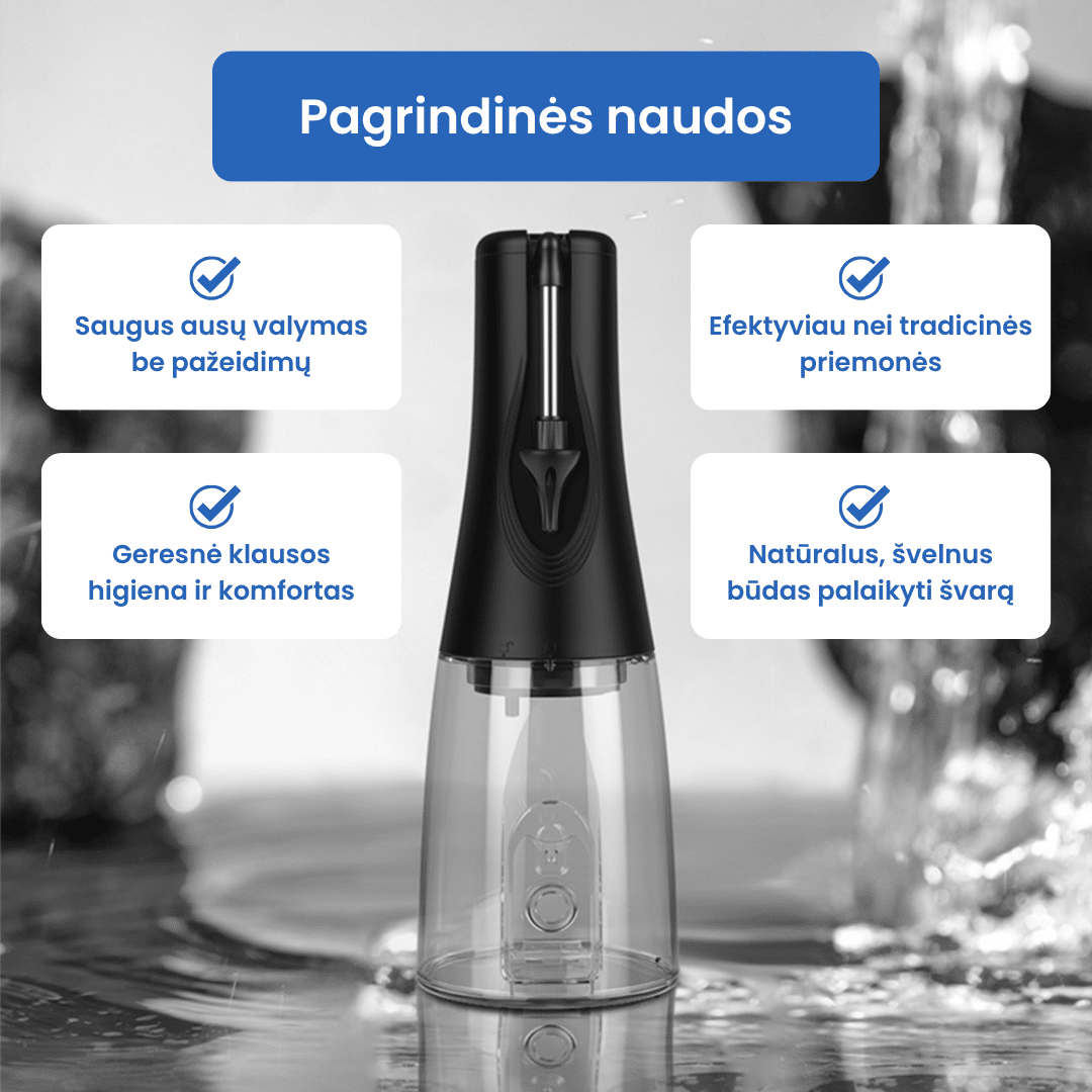 Ausų valymo prietaisas ClearWave - Image 6