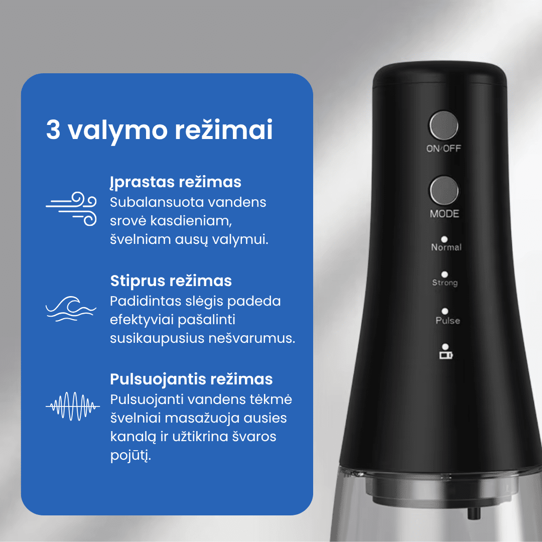 Ausų valymo prietaisas ClearWave - Image 8