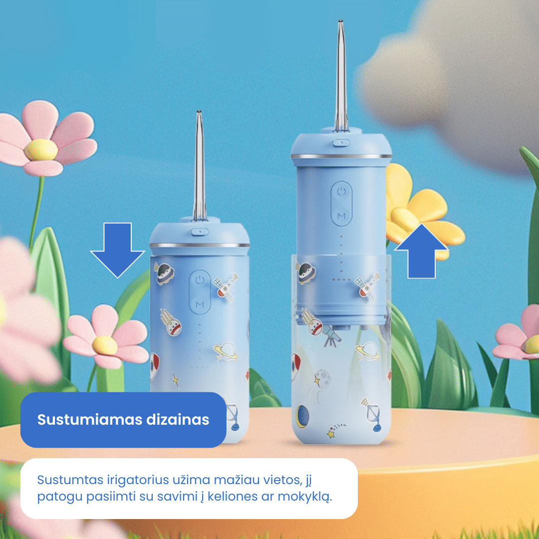 Vaikiškas burnos irigatorius Wesmile AquaJoy - Image 8