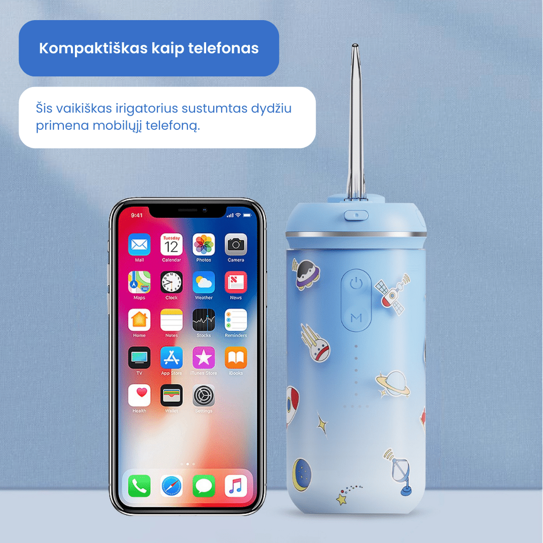 Vaikiškas burnos irigatorius Wesmile AquaJoy - Image 10