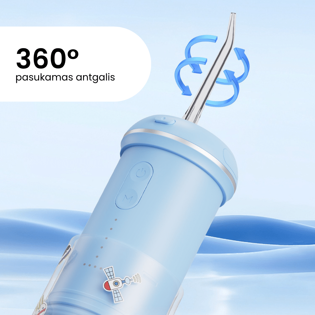 Vaikiškas burnos irigatorius Wesmile AquaJoy - Image 4