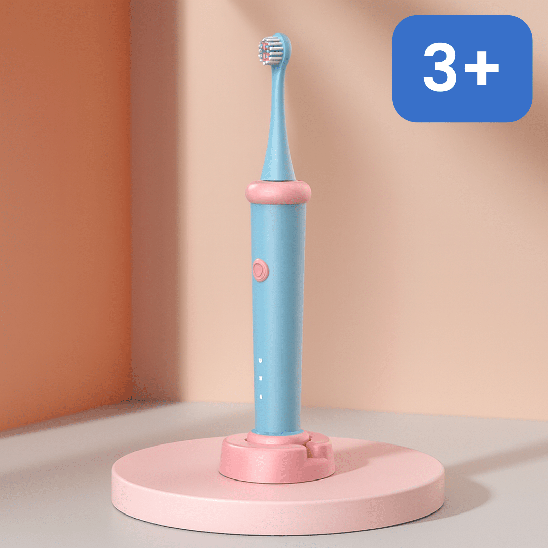 Elektrinis dantų šepetėlis vaikams Wesmile GentleCare - Image 2