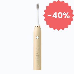 Elektrinis dantų šepetėlis Wesmile GlowDent S4 Gold (antras vienetas)