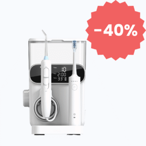 Burnos irigatorius ir elektrinis dantų šepetėlis 2in1 Wesmile AquaCare Pro (antras vienetas)